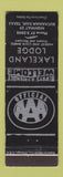 Matchbook Cover - Lakewood Lodge Buchanan Dam TX