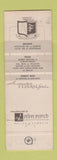Matchbook Cover - Robert Driscoll Hotel Corpus Christi TX