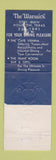 Matchbook Cover - Warwick Hotel Houston TX WEAR