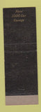 Matchbook Cover - Rice Hotel Houston TX