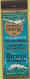 Matchbook Cover - Vienna Restaurant Atlantic City NJ