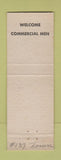Matchbook Cover - Judy Lin Motel Harlingen TX