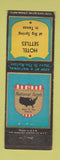 Matchbook Cover - Hotel Settles Big Spring TX