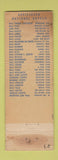 Matchbook Cover - Hotel Settles Big Spring TX