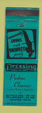 Matchbook Cover - Padron Cleaners Houston TX