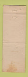 Matchbook Cover - Padron Cleaners Houston TX
