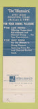 Matchbook Cover - The Warwick Hotel Houston TX