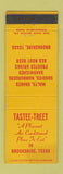 Matchbook Cover - Tastee Treet Restaurant Brookshire TX WEAR