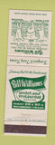 Matchbook Cover - Bill Williams Motel Restaurant Richmond TX