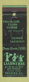 Matchbook Cover - Landwehrs Restaurant Trenton NJ