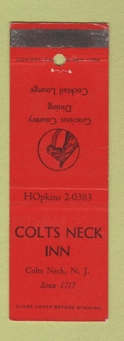 Matchbook Cover - Colts Neck Inn Colts Neck NJ