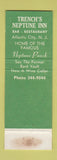 Matchbook Cover - Gene Reardon's Trench's Neptune Inn Atlantic City NJ WORN