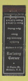 Matchbook Cover - Barberry Corner Millburn NJ WEAR