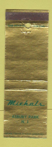 Matchbook Cover - Michals Asbury Park NJ