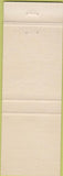 Matchbook Cover - Buttonwood Restaurant Fort Myers Beach FL