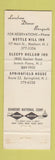 Matchbook Cover - Prime Restaurants Madison Scotch Plains Springfield NJ