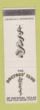 Matchbook Cover - Doctors' Club Houston TX