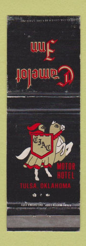Matchbook Cover - Camelot Inn Tulsa OK Motor Hotel WEAR