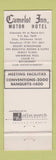 Matchbook Cover - Camelot Inn Tulsa OK Motor Hotel WEAR