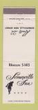 Matchbook Cover - Somerville Inn NJ