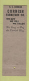 Matchbook Cover - Cornish Furniture Oklahoma City OK
