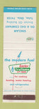 Matchbook Cover - Sinclair LP Gas Propane oil Tulsa OK