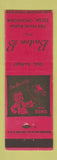 Matchbook Cover - Boston B Tulsa OK bar