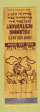 Matchbook Cover - Leroy Day's Palomino Restaurant Woodward OK
