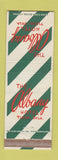 Matchbook Cover - Albany Hotel Tulsa OK