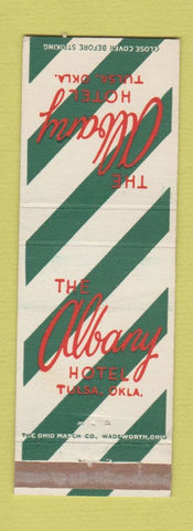 Matchbook Cover - Albany Hotel Tulsa OK