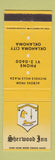 Matchbook Cover - Sherwood Inn Oklahoma City OK