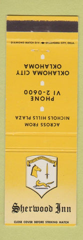Matchbook Cover - Sherwood Inn Oklahoma City OK
