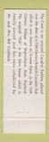 Matchbook Cover - Sherwood Inn Oklahoma City OK