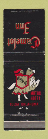 Matchbook Cover - Camelot Inn Tulsa OK Motor Hotel