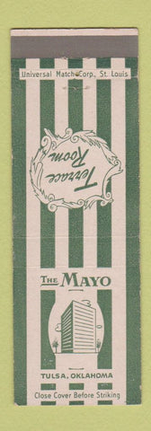 Matchbook Cover - Mayo Hotel Tulsa OK