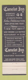 Matchbook Cover - Camelot Inn Tulsa OK Motor Hotel