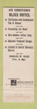 Matchbook Cover - Bliss Hotel Tulsa OK