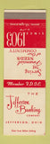 Matchbook Cover - Jefferson Banking Company Jefferson OH