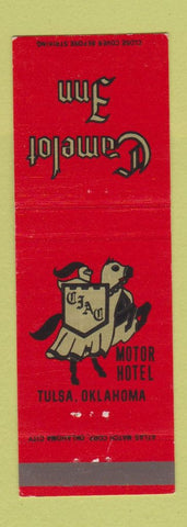 Matchbook Cover - Camelot Inn Tulsa OK Motor Hotel