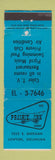 Matchbook Cover - Prairie Inn Lawton OK WEAR