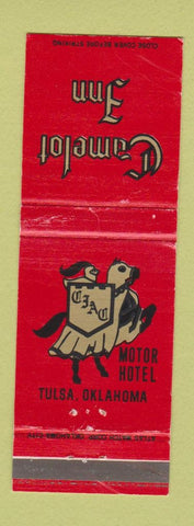 Matchbook Cover - Camelot Inn Tulsa OK Motor Hotel WEAR