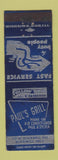Matchbook Cover - Paul's Grill Blackwell OK