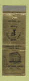Matchbook Cover - 1st National Bank Salem OH