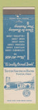 Matchbook Cover - Tiffin Savings Bank OH