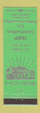 Matchbook Cover - Tripp Construction Canton OH