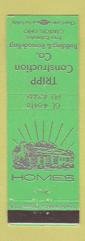 Matchbook Cover - Tripp Construction Canton OH