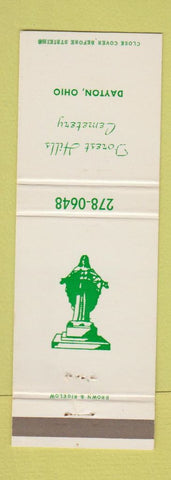 Matchbook Cover - Forest Hills Cemetery Dayton OH