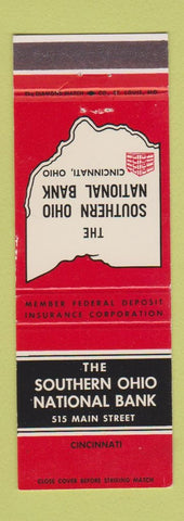 Matchbook Cover - Southern Ohio National Bank Cincinnati OH