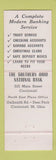 Matchbook Cover - Southern Ohio National Bank Cincinnati OH