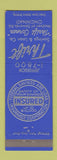 Matchbook Cover - Thrift Savings and Loan Cincinnati OH